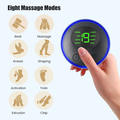 TechPeutic Portable Electric Neck Massager For  Cervical Muscle Pain Relief