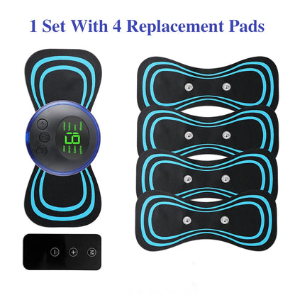 TechPeutic Portable Electric Neck Massager For  Cervical Muscle Pain Relief