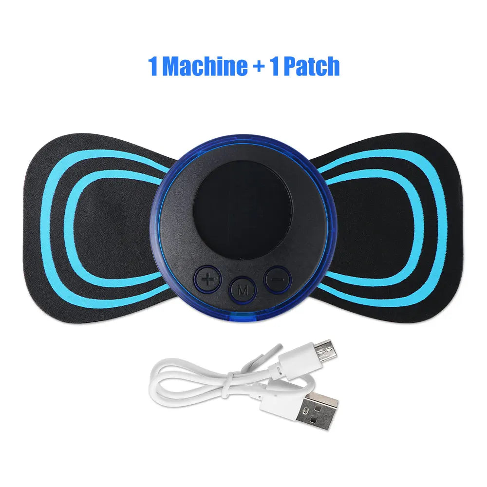 TechPeutic Portable Electric Neck Massager For  Cervical Muscle Pain Relief