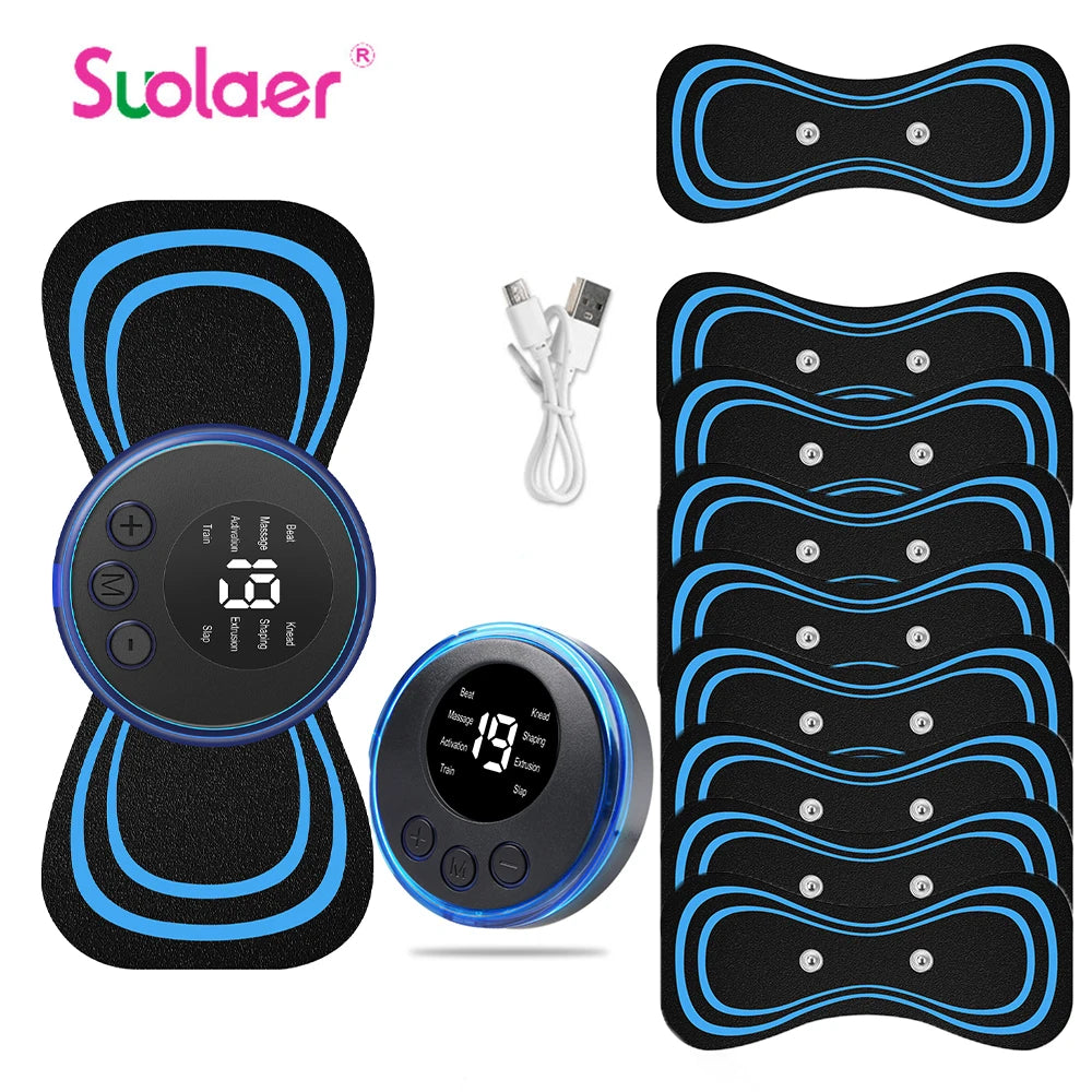 TechPeutic Portable Electric Neck Massager For  Cervical Muscle Pain Relief