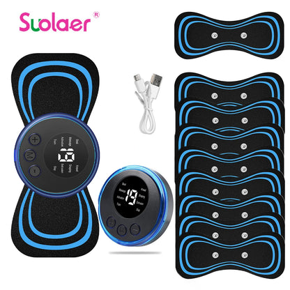 TechPeutic Portable Electric Neck Massager For  Cervical Muscle Pain Relief