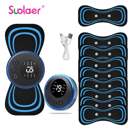 TechPeutic Portable Electric Neck Massager For  Cervical Muscle Pain Relief