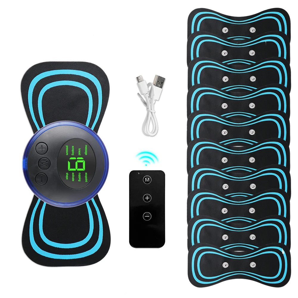 TechPeutic Portable Electric Neck Massager For  Cervical Muscle Pain Relief