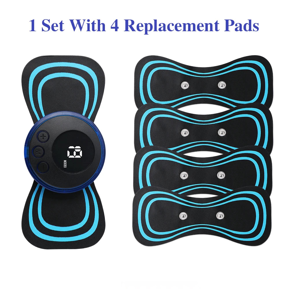 TechPeutic Portable Electric Neck Massager For  Cervical Muscle Pain Relief